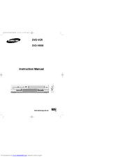 Samsung DVD-V6500V Instruction Manual