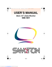 Samsung SAMTRON 56V User Manual