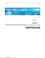 Samsung SAMTRON 96B User Manual