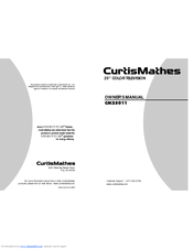 Curtis Mathes CM25011 Owner's Manual