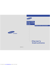 Samsung ST-47W3HR Owner's Instructions Manual