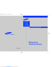 Samsung ST-524J Owner's Instructions Manual