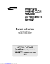 Samsung TVCR-142 Owner's Instructions Manual