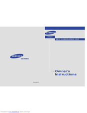 Samsung TP29J10 Owner's Instructions Manual