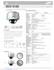 Samsung SCV-3120 Technical Specifications