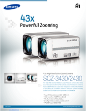 Samsung SCZ-3430PD Specifications