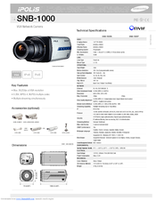 Samsung SNB-1000 Technical Specifications