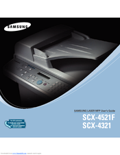 Samsung SCX-4521F User Manual