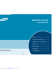 Samsung SC-D907 User Manual