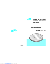 Samsung yePP MCD-CF300 Instruction Manual