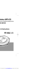 Samsung yePP MCD-CM150 Manuel D'instructions