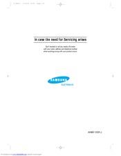Samsung Z-30S Owner's Instructions Manual