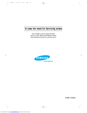 Samsung Z-48Q Owner's Instructions Manual