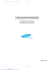 Samsung Z-99Q Owner's Instructions Manual