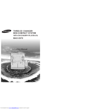 Samsung MAX-C670T Instruction Manual