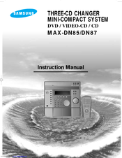 Samsung MAX-DN87 Instruction Manual