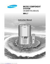 Samsung MM-L7 Instruction Manual
