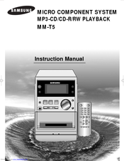 Samsung MM-T5 Instruction Manual