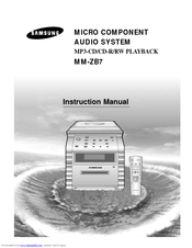 Samsung MM-ZB7 Instruction Manual