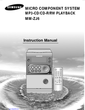 Samsung MM-ZJ6 Instruction Manual
