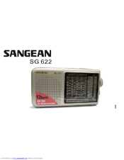 Sangean SG 622 User Manual