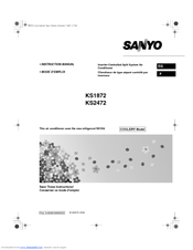 Sanyo 18KS72 Instruction Manual