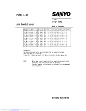 Sanyo STW0622H1-S Parts List