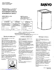 Buena voluntad Acostumbrarse a Hasta aquí Sanyo Refrigerator User Manuals Download | ManualsLib