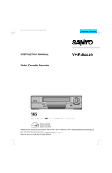 Sanyo VHR-M439 Instruction Manual