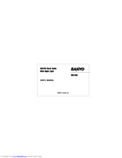 Sanyo RM-630 User Manual