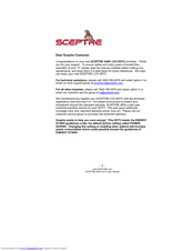 Sceptre X460 User Manual