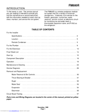 Scotsman FM800R Service Manual