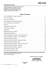 Scotsman FME1500R Service Manual