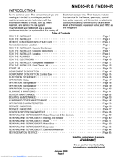 Scotsman NME654R Service Manual