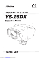 Sea and Sea YS-25DX Instruction Manual