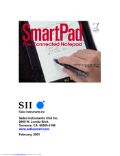 Seiko SmartPad User Manual