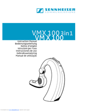 Sennheiser VMX100-B Instruction Manual