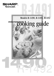 Sharp R-1490 Cooking Manual