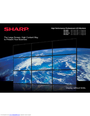Sharp PN-E471R Brochure & Specs