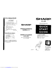 Sharp 37ET-35H Quick Start Manual