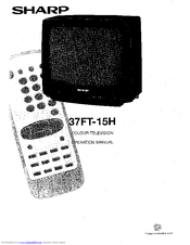 Sharp 37FT-15H Operation Manual