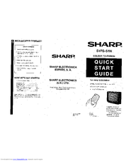 Sharp 51FS-51H Quick Start Manual
