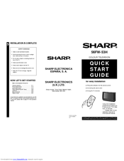 Sharp 56FW-53H Quick Start Manual
