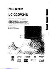 Sharp LC-22DV24U - 22