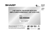 Sharp SD-HX500 Operation Manual
