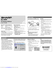 Sharp EL-6890 Software Manual
