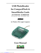 Simpletech STI-CFRDR/USB User Manual