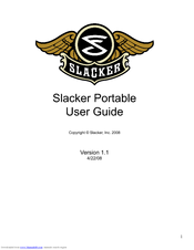 Slacker G1 8GB User Manual