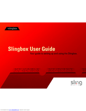 Sling Media SlingPlayer v1.0.4.107 User Manual