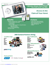 Soniqcast A3000 Brochure